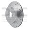 Dynamic Friction Co Brake Rotor Drilled And Slotted Silver, 631-48058L 631-48058L - alternate 4